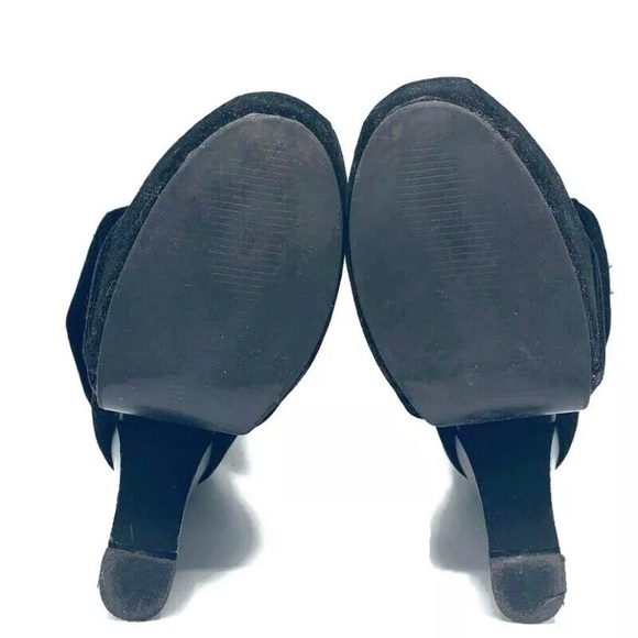 Steampunk Club Couture Velour Studded Platforms - Picture 10 of 12